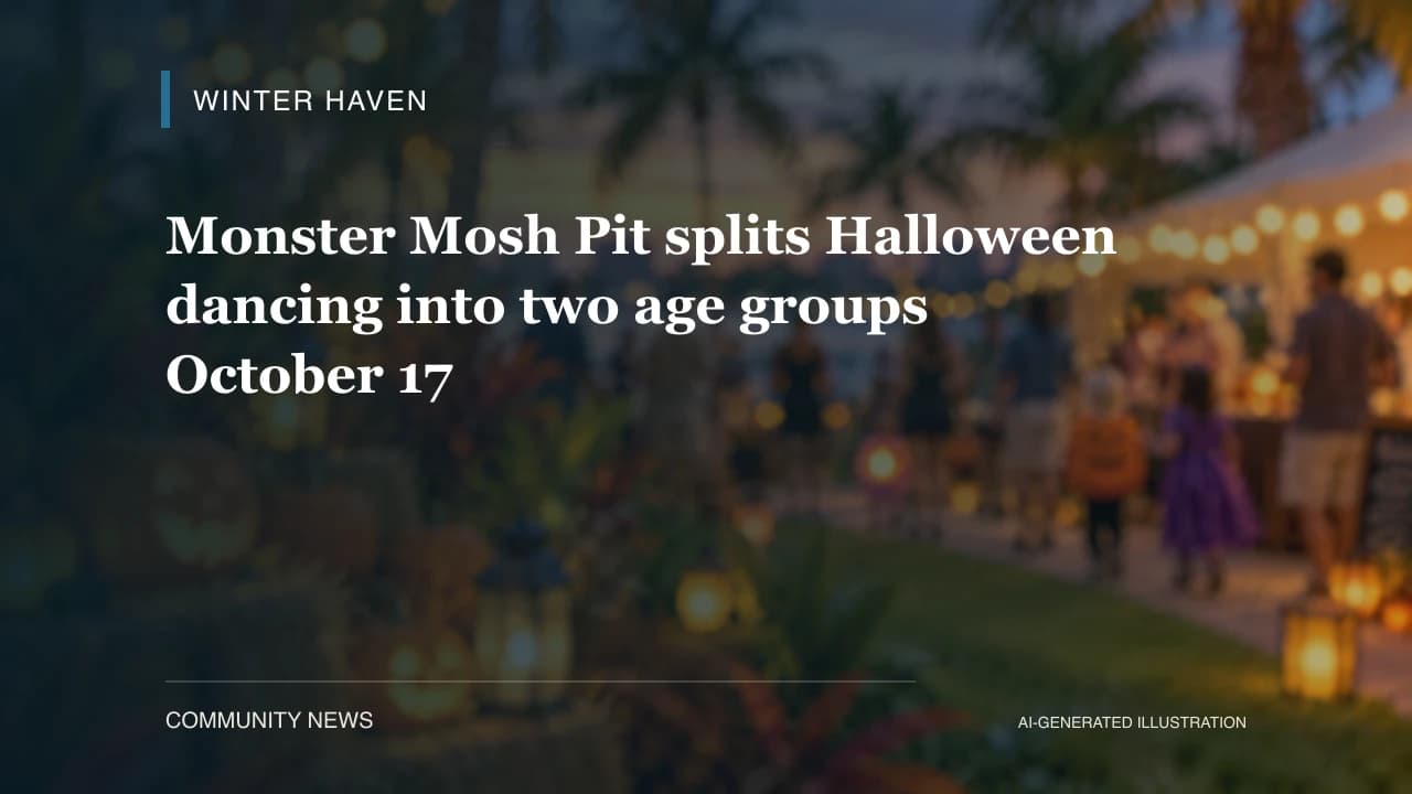 Monster Mosh Pit splits Halloween dancing into two age groups October 17